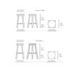 Diagram - CH56 CH58 Counter Bar Stool