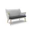 CH72 Sofa - 2 Seater - oak-soap-dm120-dm180