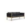 CH163 Sofa - 3 Seater - oak-oil-thor 301