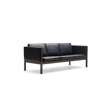 CH163 Sofa - 3 Seater - walnut-oil-thor 301