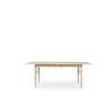 CH327 Rectangular Dining Table- Extendable - oak-white oil-190x95cm