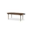 CH339 Eliptical Dining Table- Extendable - walnut-oil