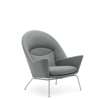 CH468 Oculus Lounge Chair - fiord-151-stainless-steel