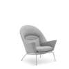 CH468 Oculus Lounge Chair - fjord-151-stainless-steel