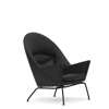 CH468 Oculus Lounge Chair - thor-301-powder coated-steel-black