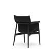 E005 Embrace Dining Armchair - oak-black-thor-301