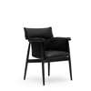 E005 Embrace Dining Armchair - oak-black-thor-301