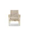 KK47000 Safari Lounge Chair - ash-oil-nature-canvas-nature