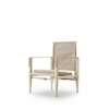 KK47000 Safari Lounge Chair - ash-oil-nature-canvas-nature