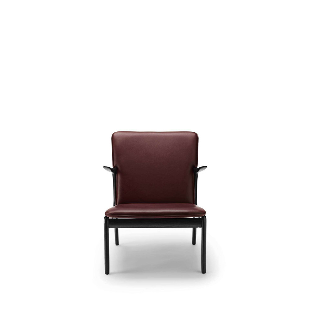 OW124 Beak Lounge Chair - oak-black-sif-93