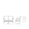 Diagram - OW149-2 Colonial Sofa - 2 Seater