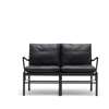 OW149-2 Colonial Sofa - 2 Seater - sif-98-oak-black