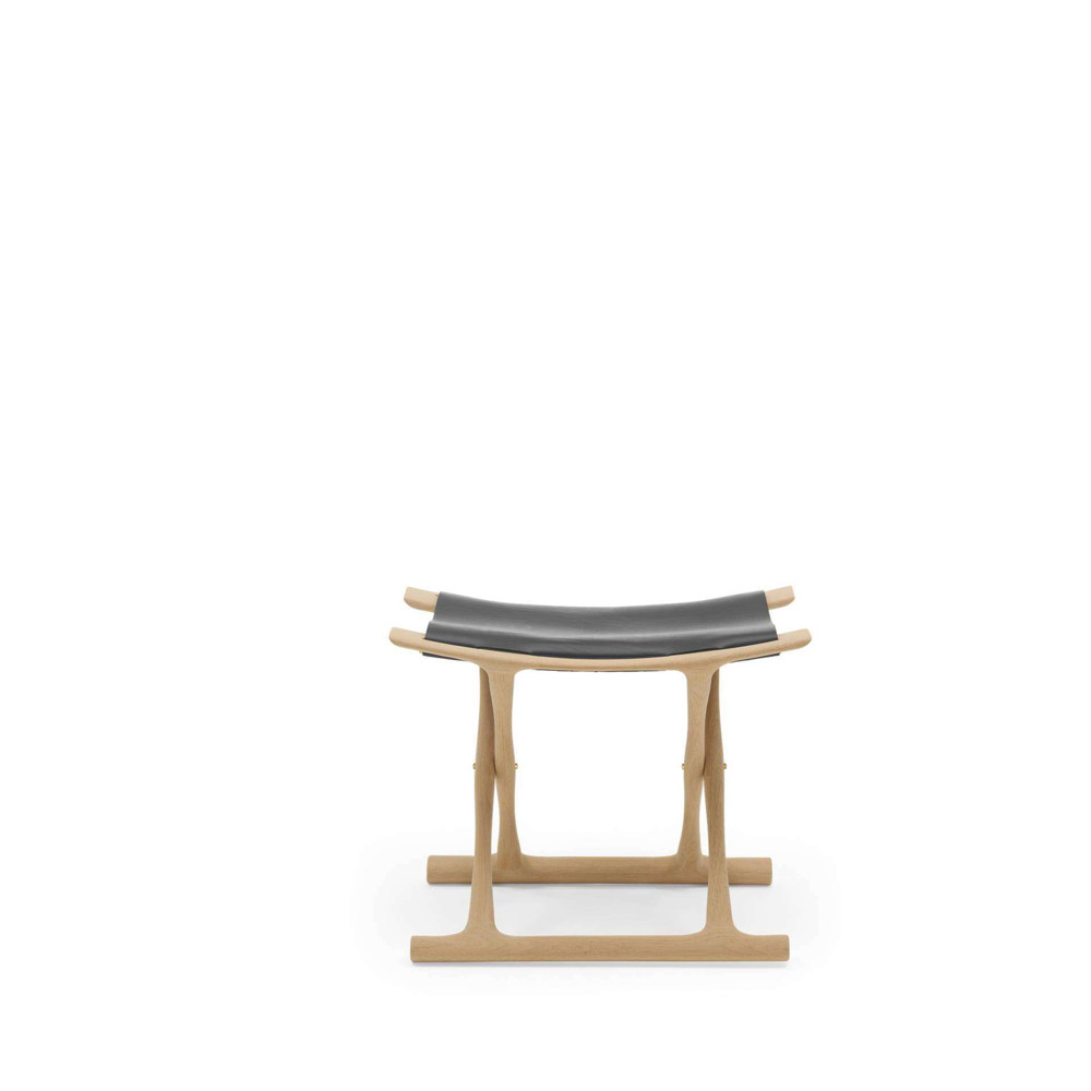 OW2000 Egyptian Chair - oak-oil-leather-black