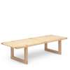 BM0488 Table Bench - oak-oil-cane