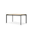PK52 Professor Desk - oak-oil-ral9005