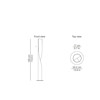 Diagram - Evita Floor Lamp