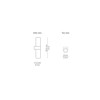 Diagram - Pastilla Wall Lamp
