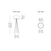 Diagram - Tripod Floor Lamp