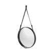Adnet Circular Wall Mirror - Large 70 black