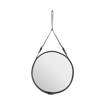 Adnet Circular Wall Mirror - Large 70 black