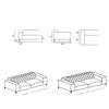 Diagram - Boston Sofa - Tufted