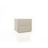 people 2 drawer nightstand - 70 seta mat lacquer