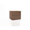 people 2 drawer nightstand - 70 walnut