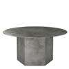 Epic Steel Coffee Table - Round 80 - Misty Grey