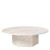 Epic Coffee Table - Round 110 - White Travertine