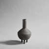 Duck Vase Fat - Dark Grey