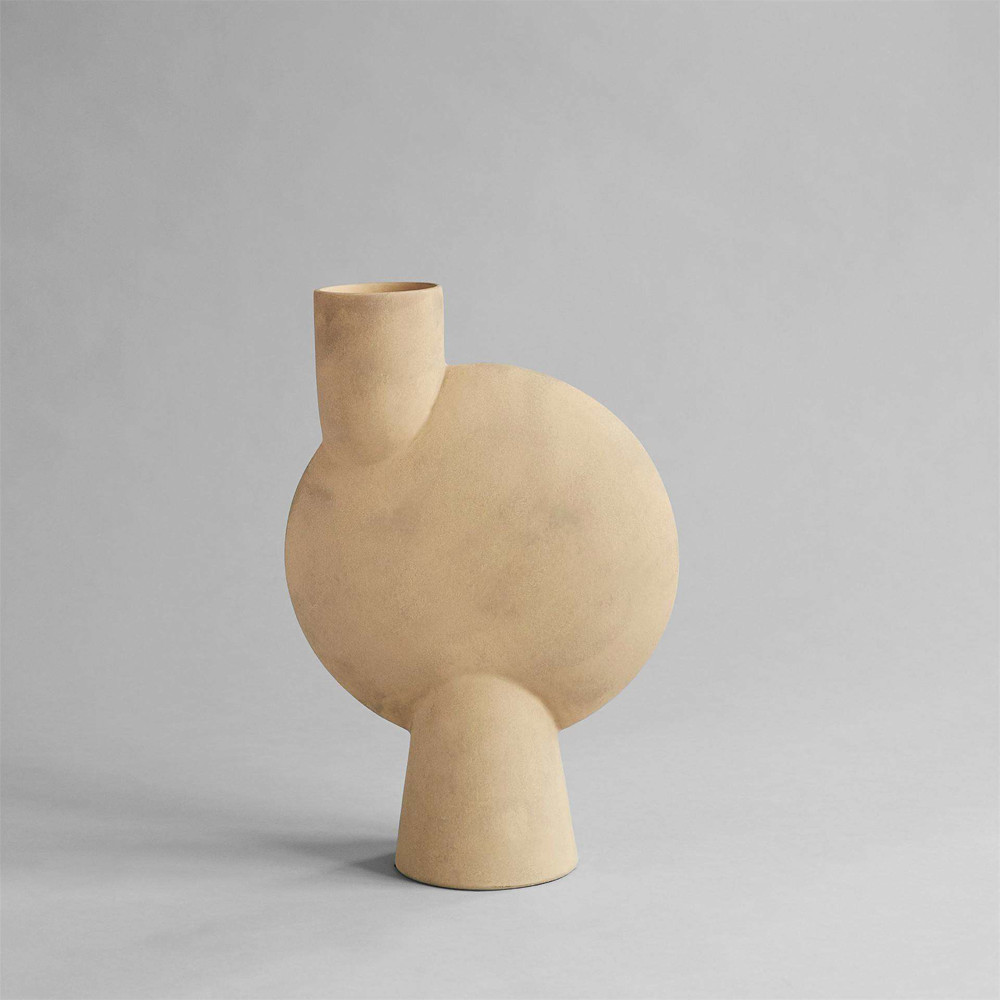 Sphere Vase Bubl Big - Sand