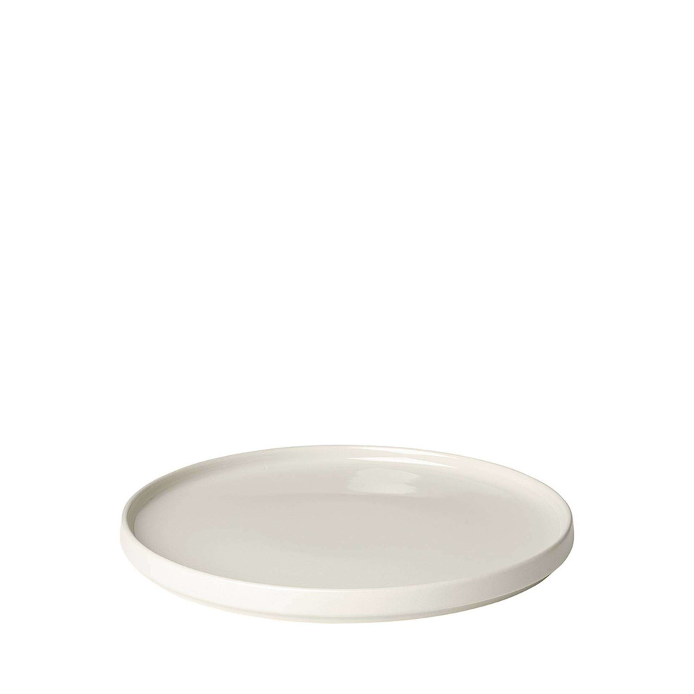 Pilar Serving Plate 12.75 Inch - Moonbeam