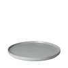 Pilar Serving Plate 12.75 Inch - Mirage Grey