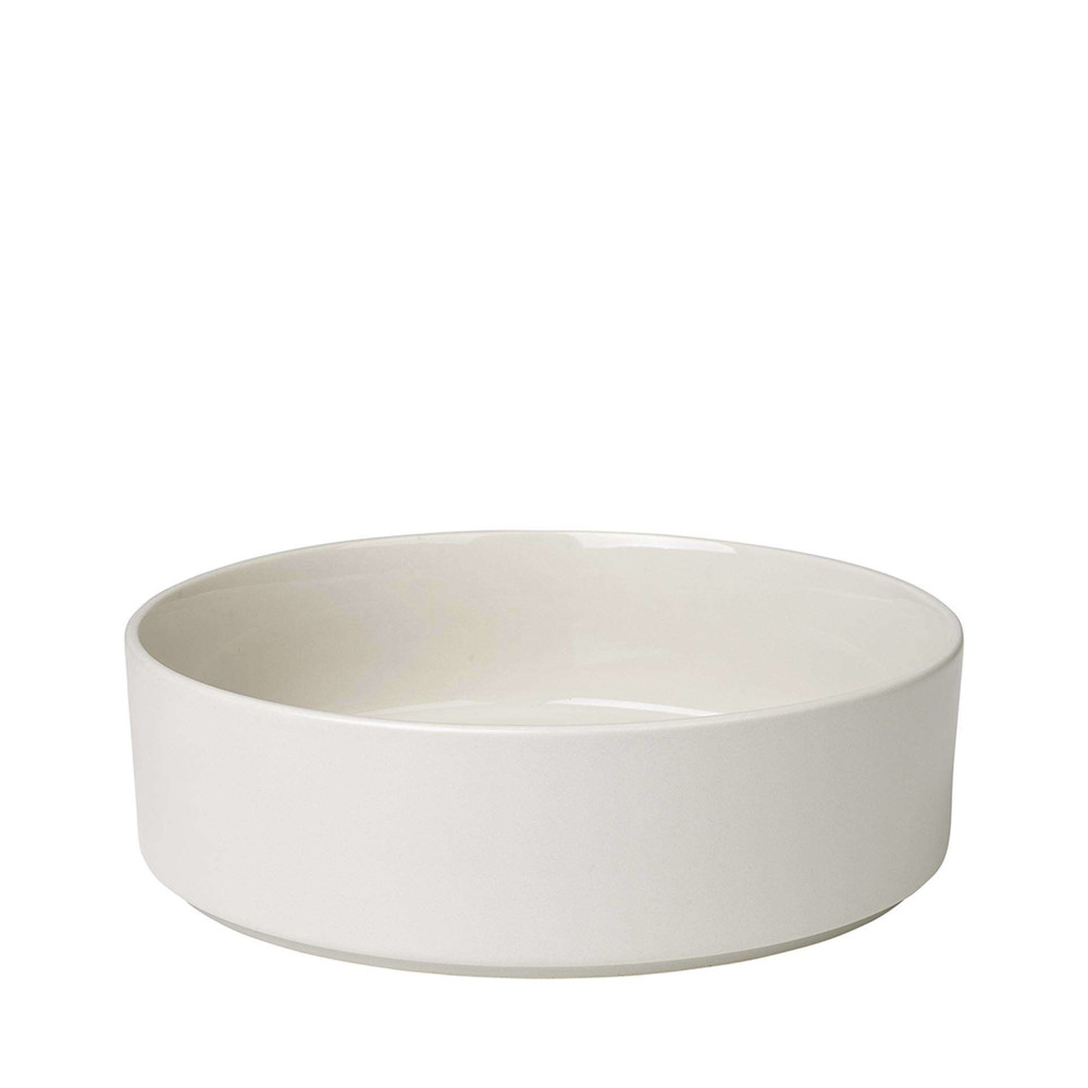 Pilar Serving Bowl Large 11 Inch - Moonbeam (Cream)