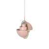 Multi-Lite Pendant Brass Base - rosedust 4 off