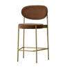 Series 430 Bar Stool - Brass base