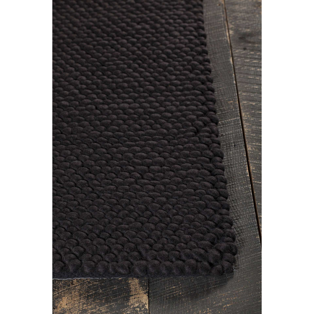 Quina Area Rug Black