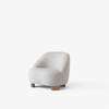 Margas LC1 Lounge Chair Wood Feet