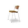 Lynderup Chair Steel Frame Seat Upholstered