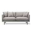 Calmo Sofa 80 2-Seater Metal Base