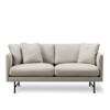 Calmo Sofa 80 2-Seater Metal Base