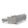 Calmo Sofa 80 3-Seater Chaise Metal Base