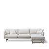 Calmo Sofa 80 3-Seater Chaise Wood Base