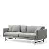 Calmo Sofa 95 2-Seater Metal Base