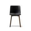 Pato Dining Chair Wood Base Polypropylene Shell