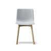 Pato Dining Chair Wood Base Polypropylene Shell