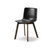 Pato Dining Chair Wood Base Polypropylene Shell