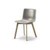Pato Dining Chair Wood Base Polypropylene Shell