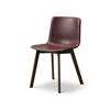 Pato Dining Chair Wood Base Fully Upholstered
