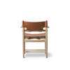 Spanish Dining Armchair Oak